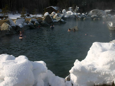 Rock Pool at Chena Hot Springs