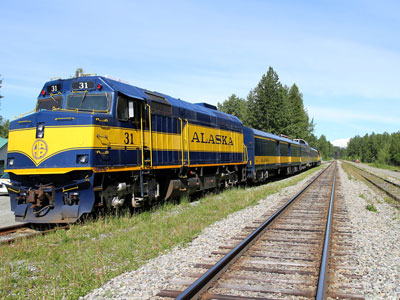 Hurricane Turn Train, Alaska