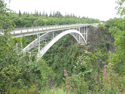 Hurricane Gulch, Parks Highway, Alaska
