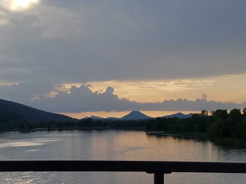 Two Rivers Bridge Park Sunset