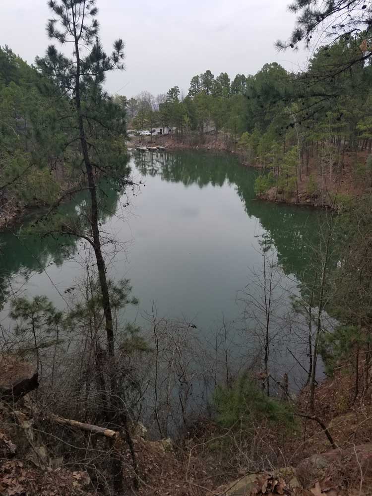 Pinnacle Mountain State Park East Quarry Trail