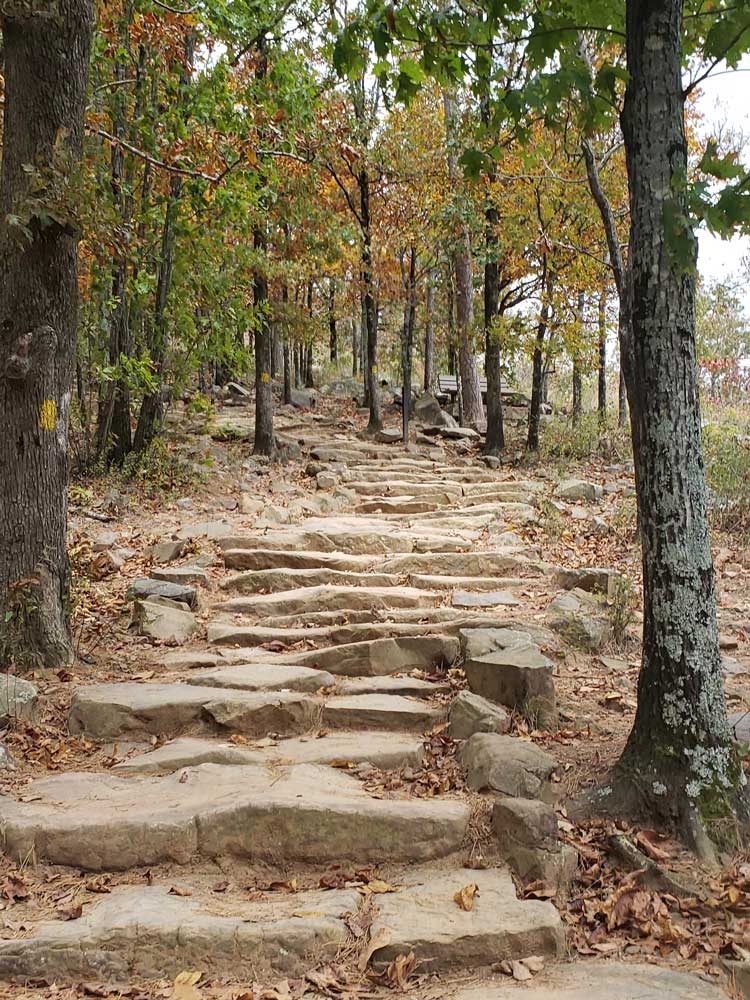 Pinnacle Mountain State Park Steps 2