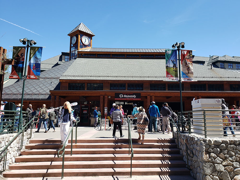 Heavenly Mountain Resort gondola entrance, South Lake Tahoe, California