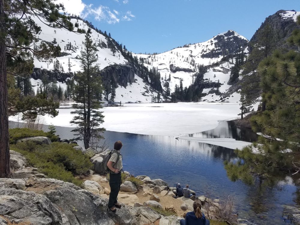 Eldorado National Forest near Lake Aloha, Desolation Wilderness, California