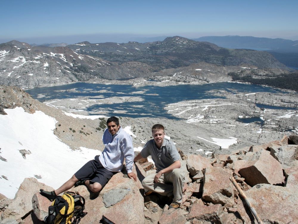 Lake Aloha with Pyramid Peak in the background, Eldorado National Forest, California