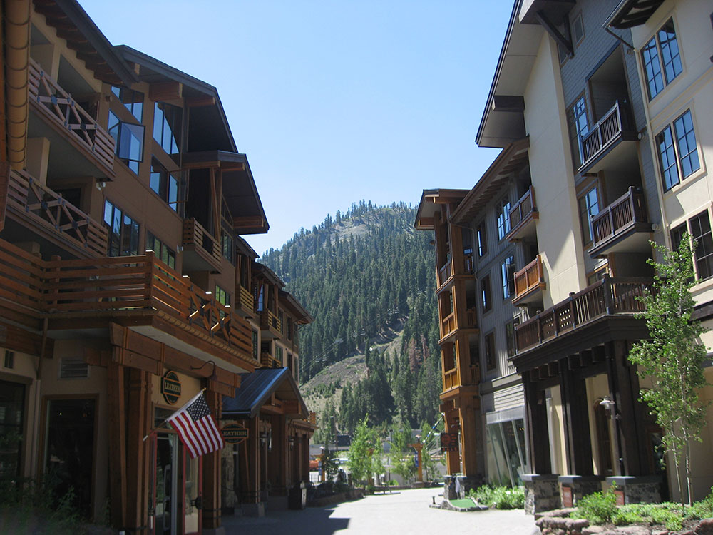 The Village at Palisades Tahoe (formerly Squaw Valley), Lake Tahoe, California