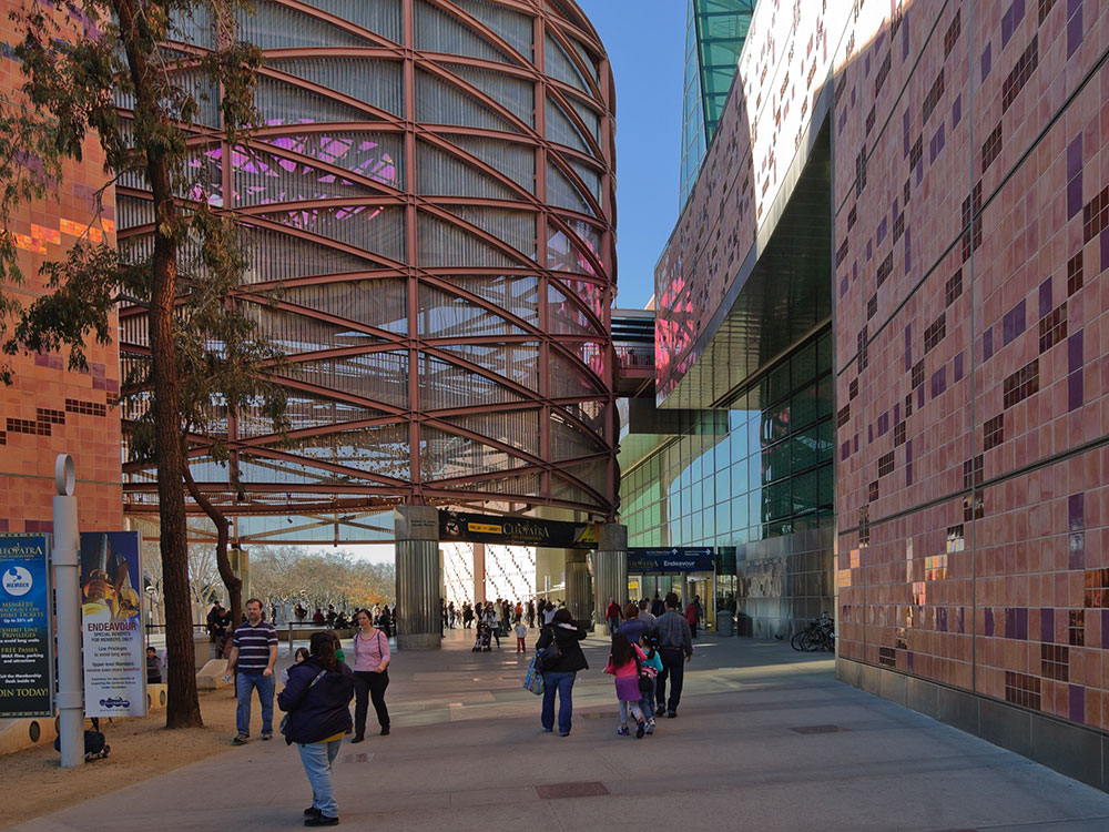 California Science Center exhibit area, Los Angeles