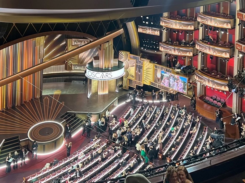 Dolby Theatre during the Oscars ceremony, Hollywood, Los Angeles, March 2023