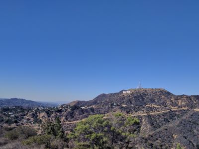 Griffith Park in the Santa Monica Mountains, Los Angeles, California