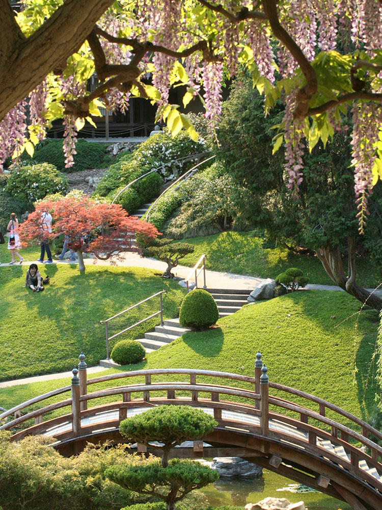 Japanese Garden at the Huntington Library in San Marino, California