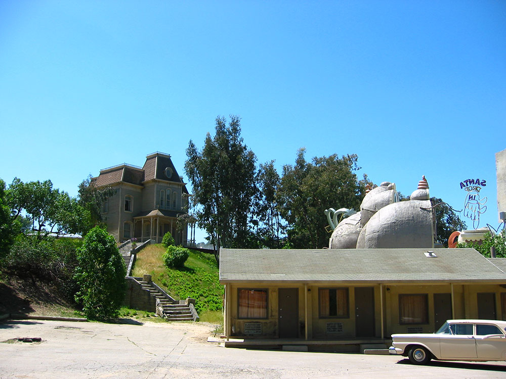 Psycho House movie set at Universal Studios Hollywood, California