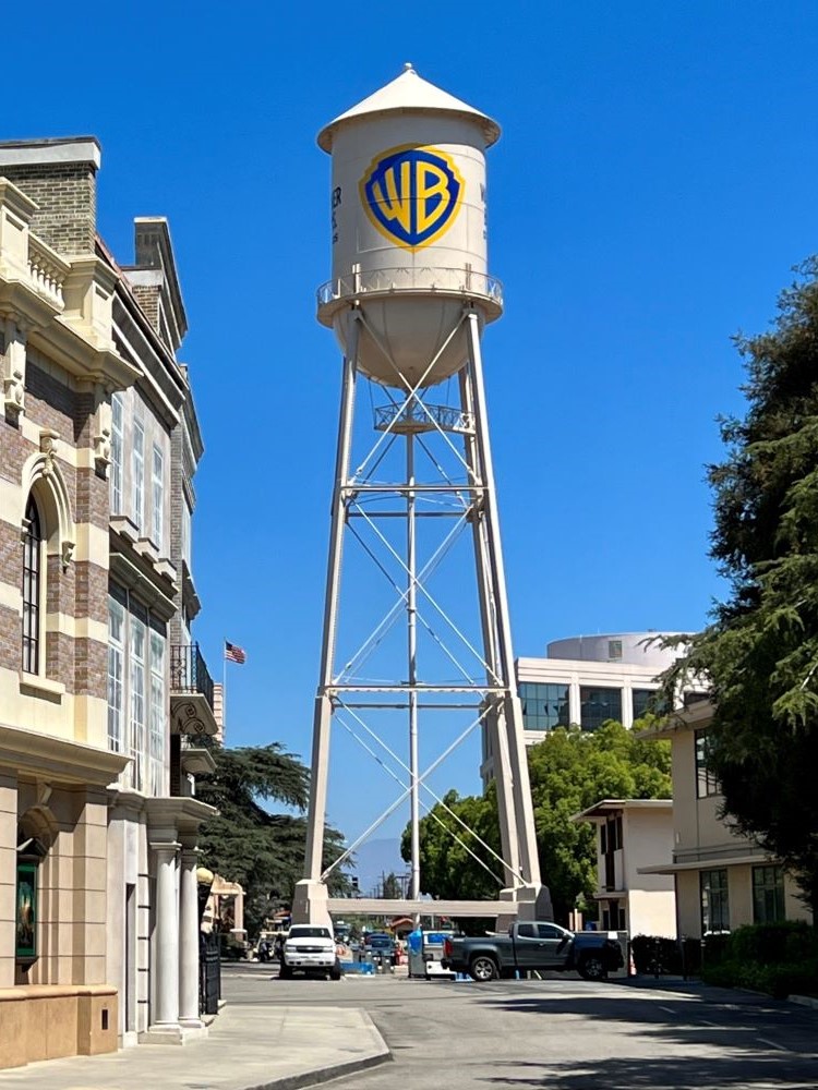 Batmobile Tumbler on display during a Warner Bros. Studios VIP Tour in Hollywood