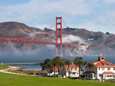 Golden Gate Bridge Old Coast Guard Station