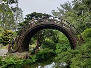 Golden Gate Park Japanese Tea Garden Bridge