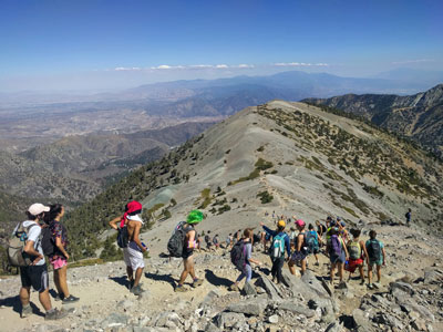 Mount Baldy Hike in San Gabriel Mountains