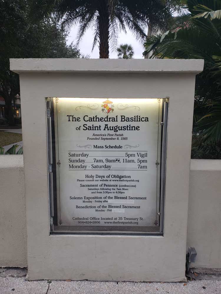 st-aug-cathedral-basilica-sign