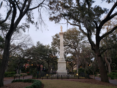 Monterey Square, Savannah, Georgia