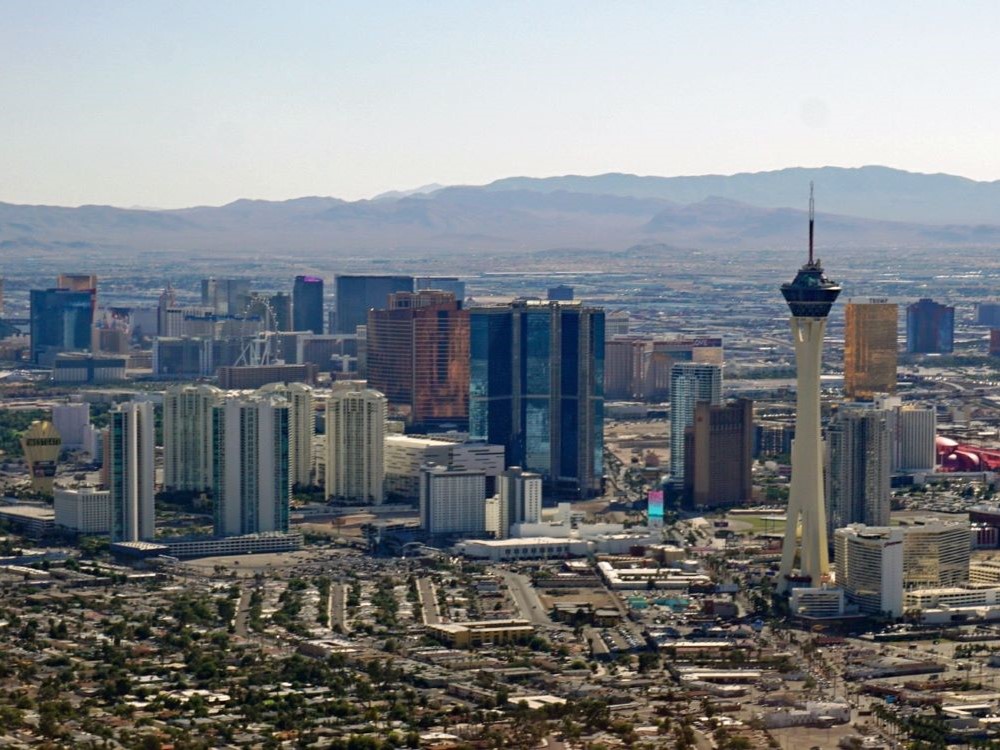 Las Vegas Strip view in September 2017