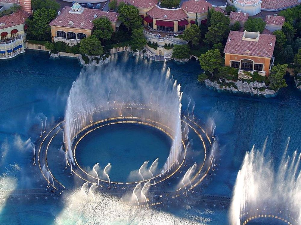 Fountains of Bellagio water show, Las Vegas, Nevada