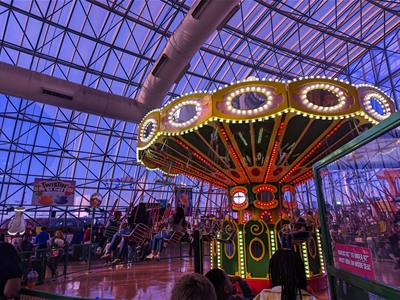 Adventuredome indoor theme park at Circus Circus Hotel and Casino, Las Vegas