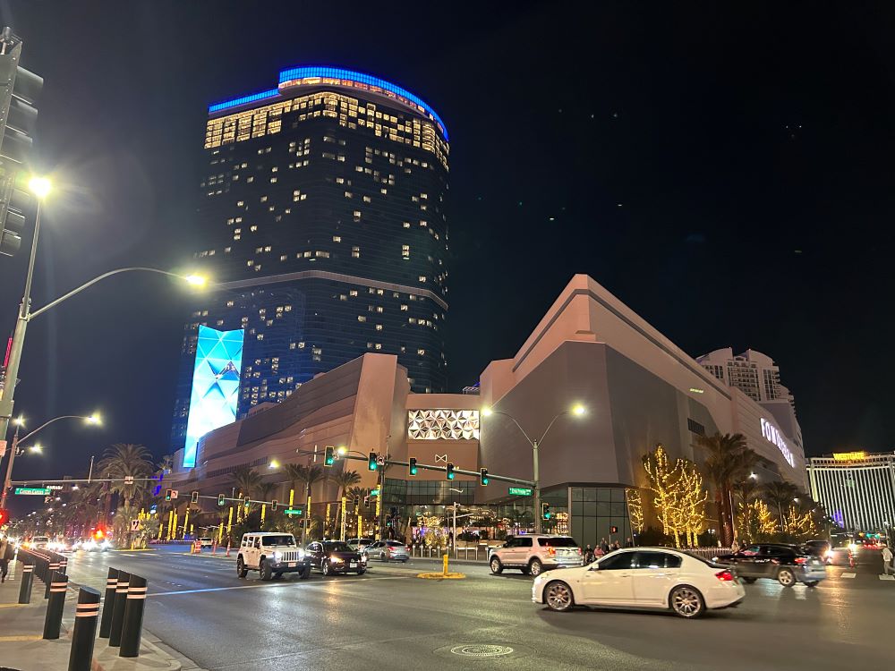 Fontainebleau Las Vegas hotel and casino exterior tower on the Strip