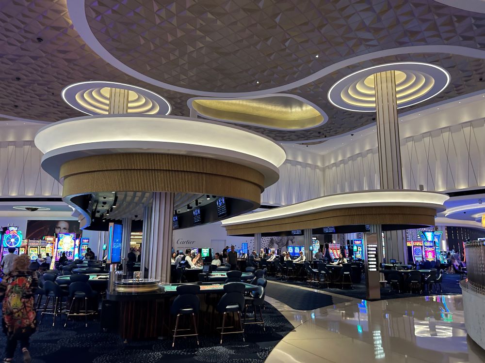 Expansive casino gaming floor at Fontainebleau Las Vegas