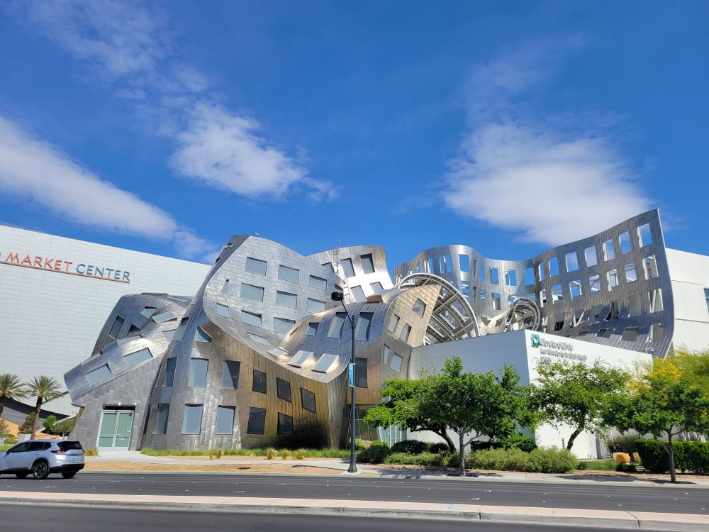 Frank Gehry-designed Cleveland Clinic Lou Ruvo Center for Brain Health in Las Vegas