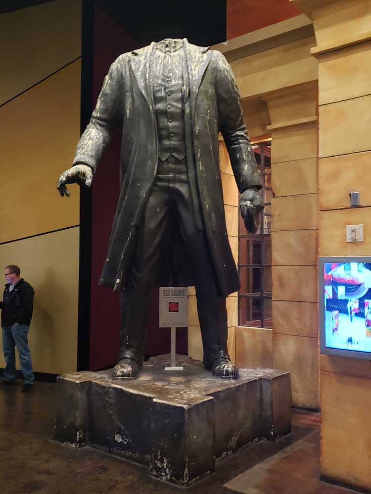 Decorative statue in Mandalay Bay Resort and Casino Las Vegas