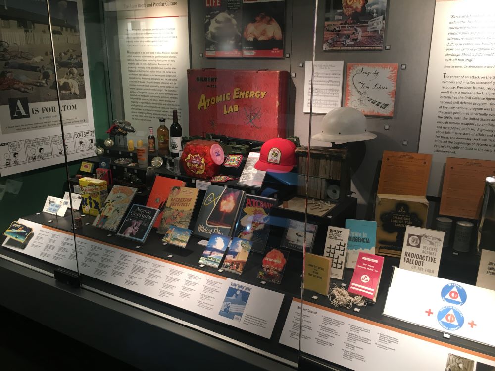 Atomic age pop culture collection on display at the National Atomic Testing Museum Las Vegas