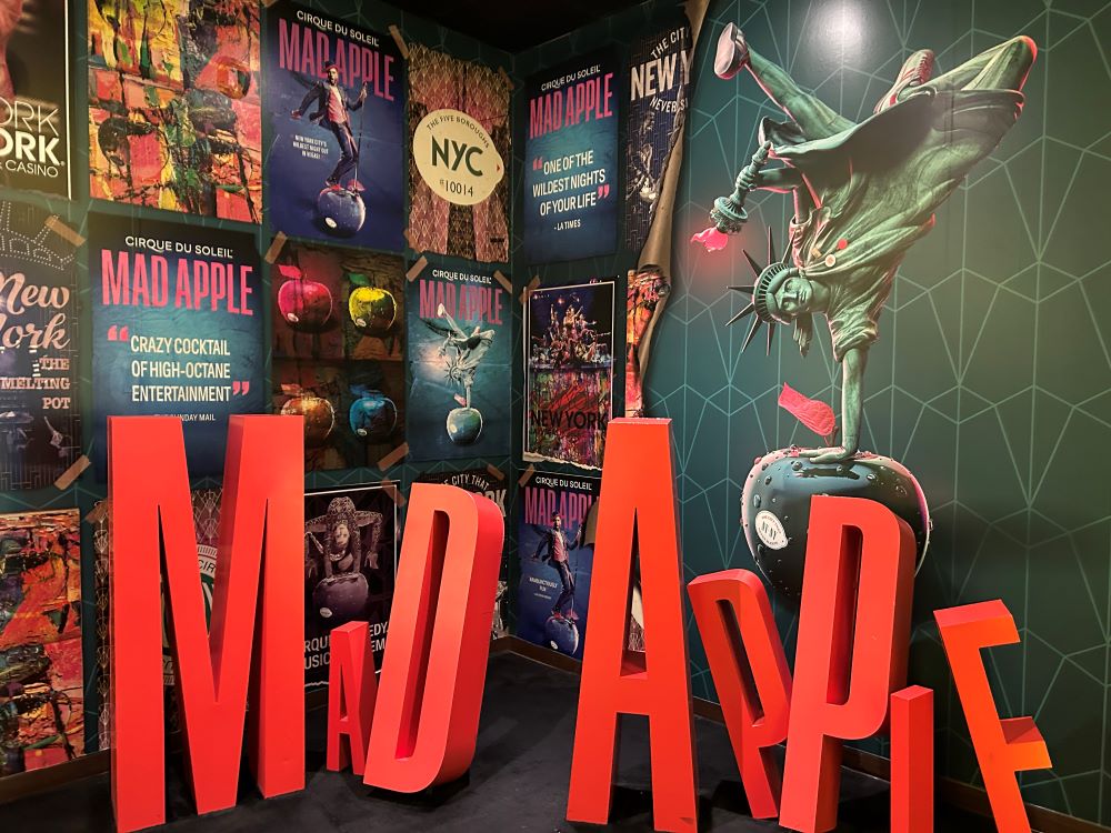 Mad Apple show theater at New York-New York Hotel and Casino Las Vegas