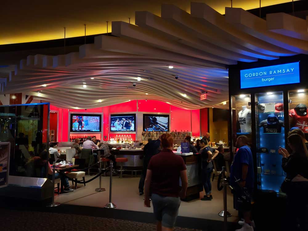 Gordon Ramsay Burger restaurant at Planet Hollywood Las Vegas