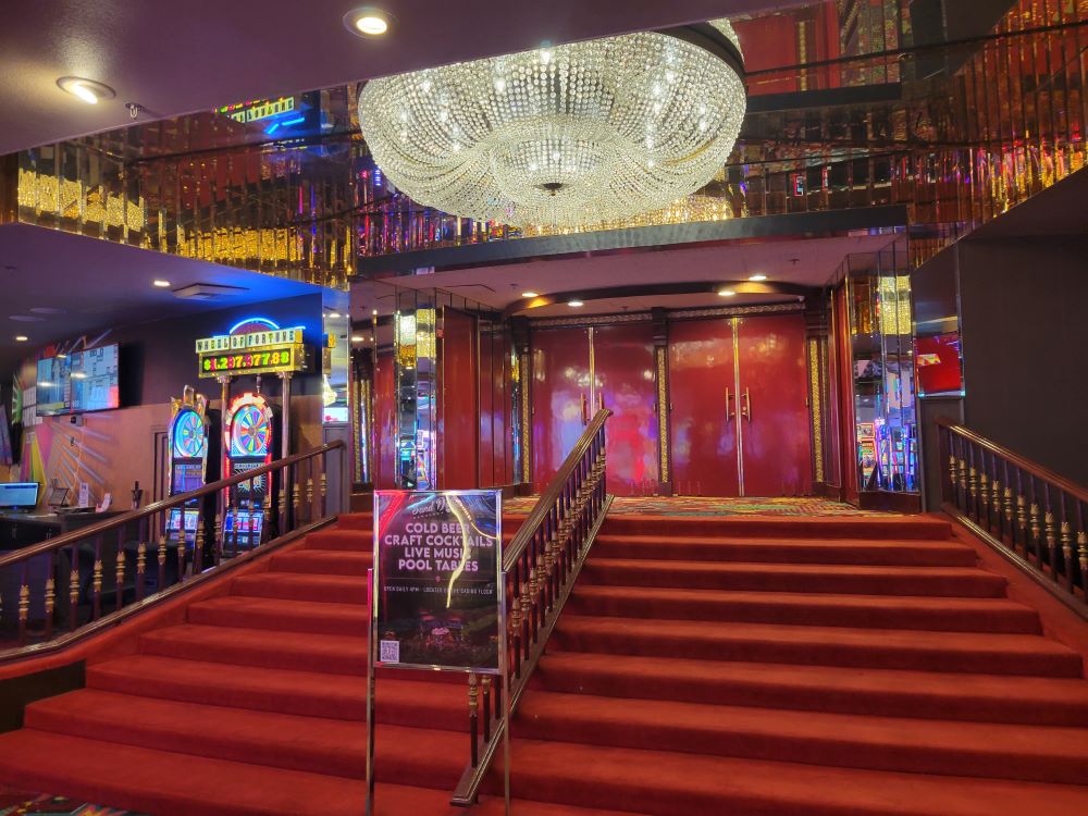 Interior of Plaza Hotel and Casino in downtown Las Vegas