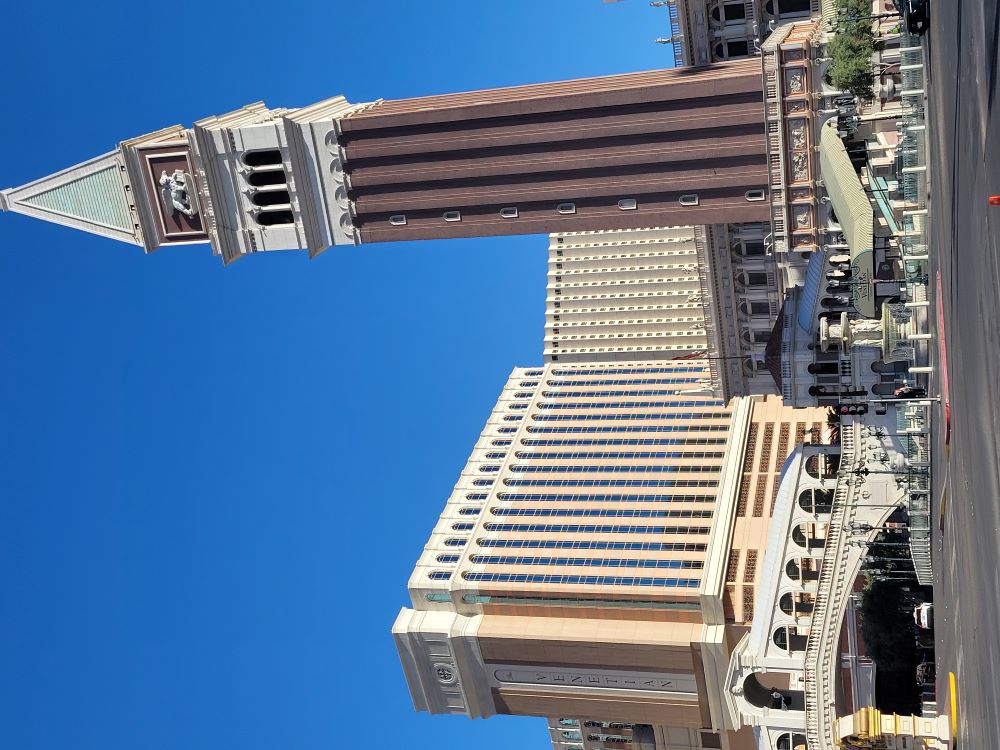 The Venetian Resort Las Vegas tower exterior facade