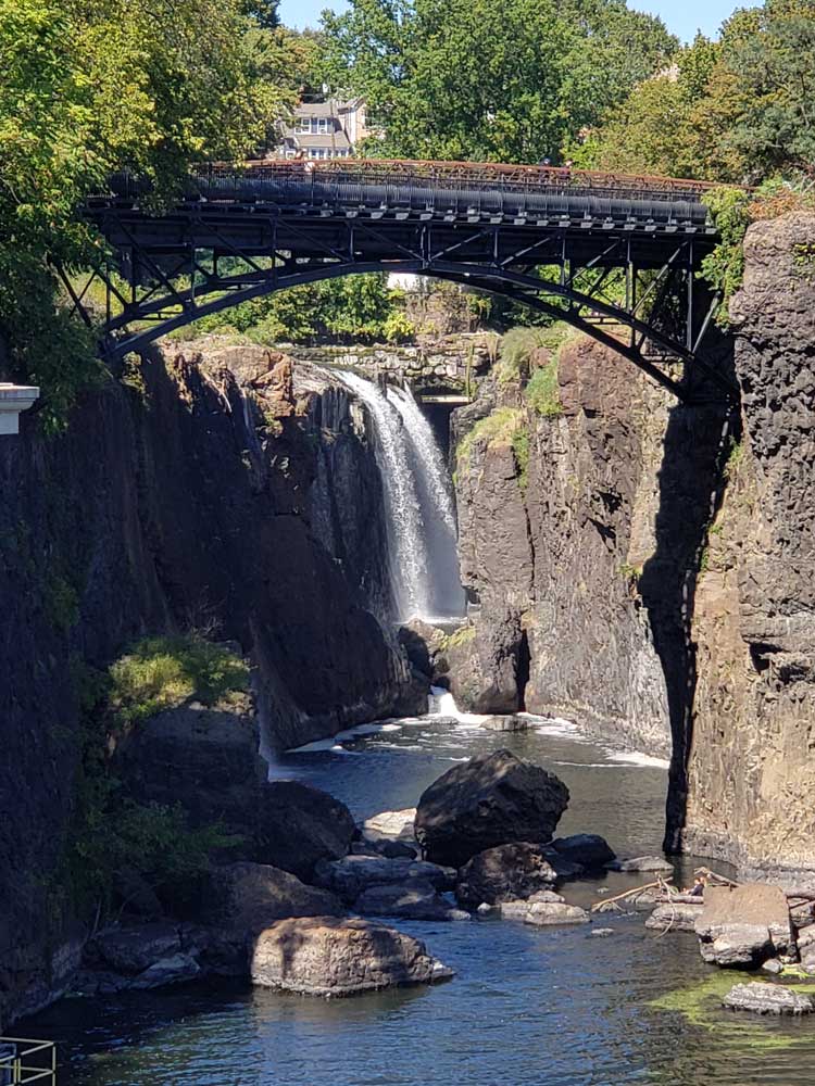 Paterson Great Falls Waterfall Bridge