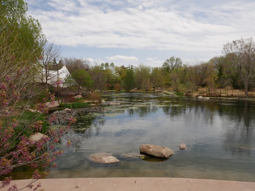 ABQ BioPark Botanic Garden exhibits, Albuquerque, New Mexico