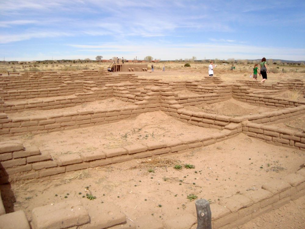 Kuaua Ruin at Coronado Historic Site, Bernalillo, New Mexico