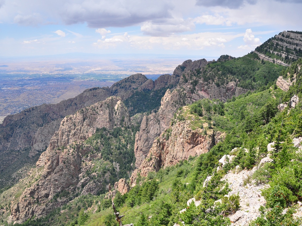 Sandia Peak above Albuquerque, New Mexico, 2011