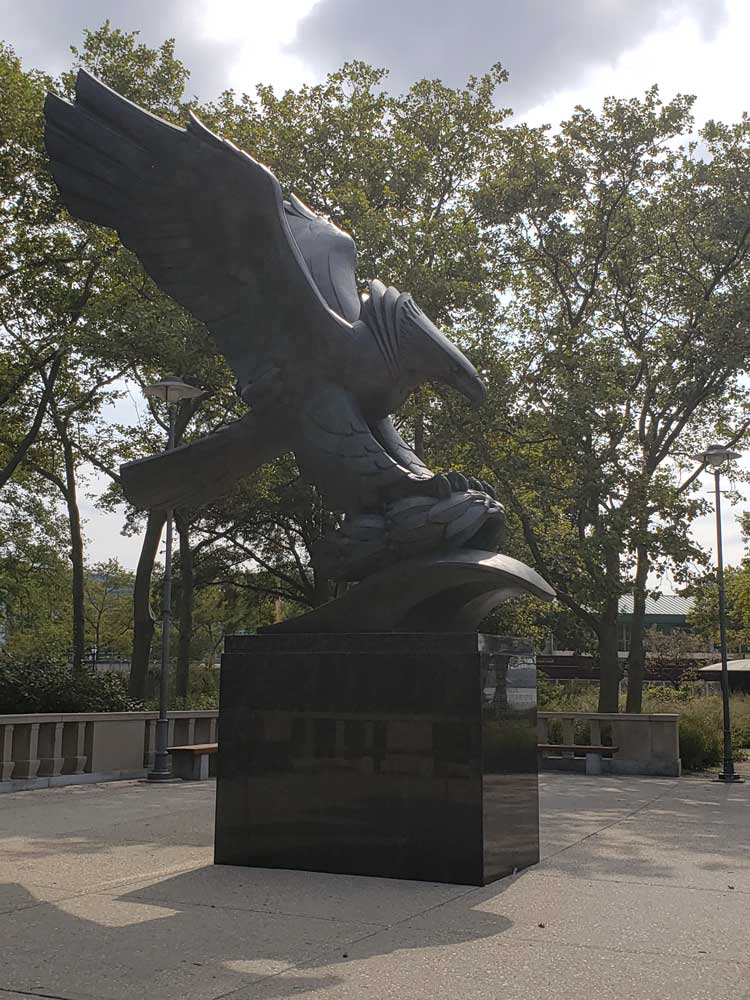 Battery Eagle Statue