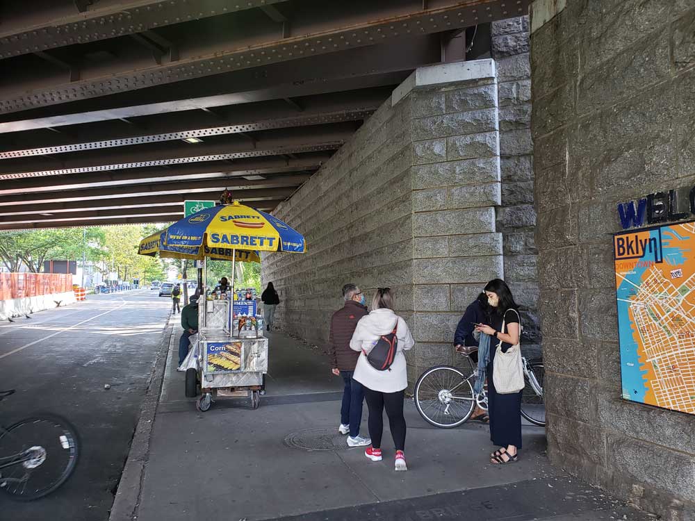 Brooklyn Bridge Walkway Entrance