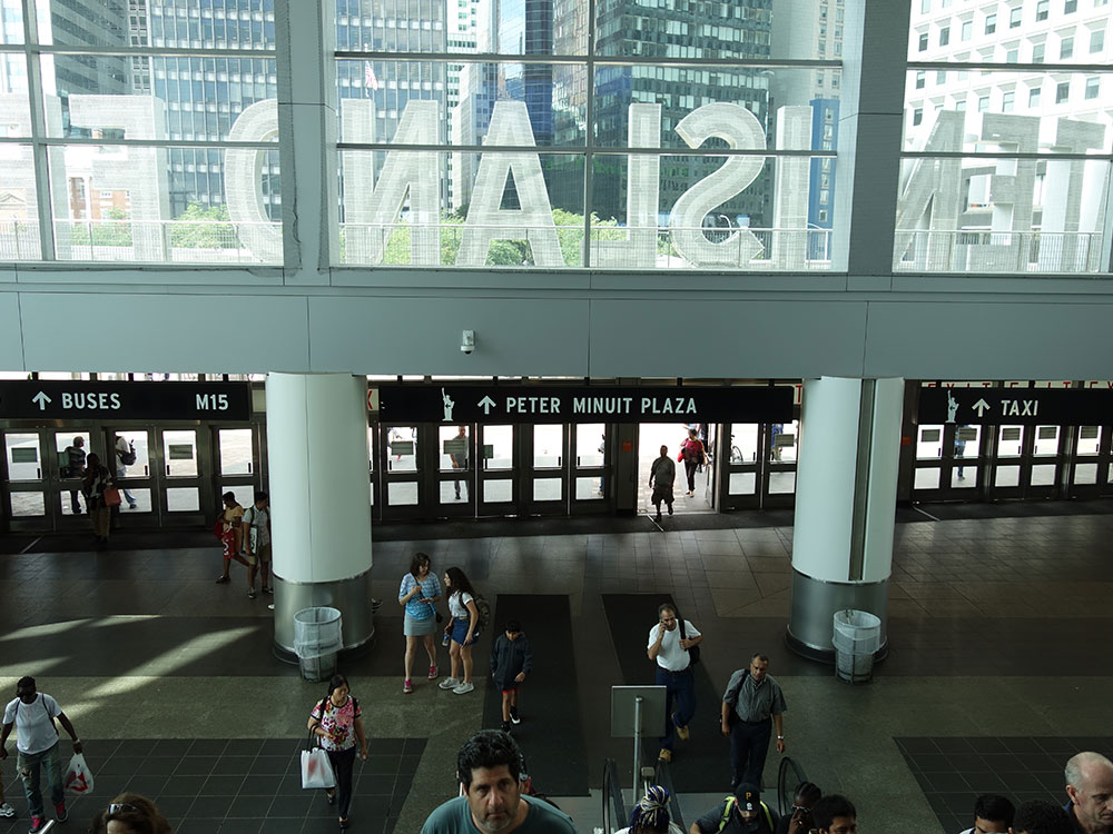 Staten Island Ferry Interior