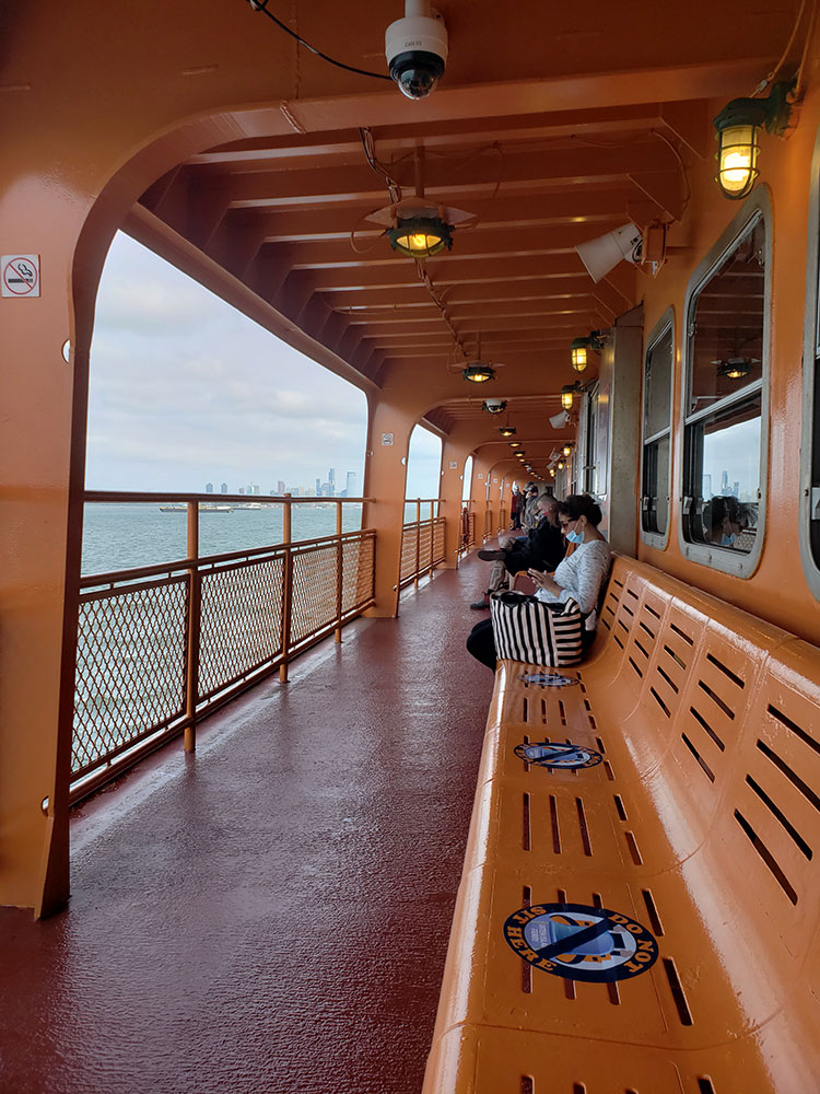Staten Island Ferry Skyline