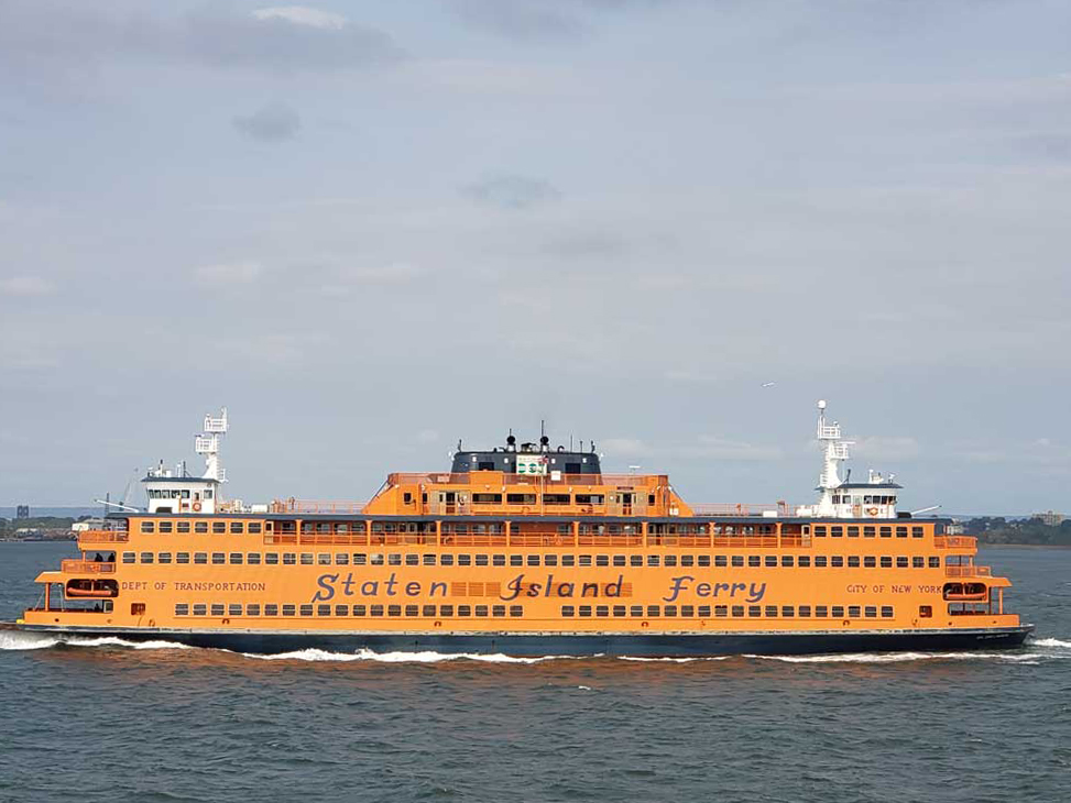 Staten Island Ferry Skyline