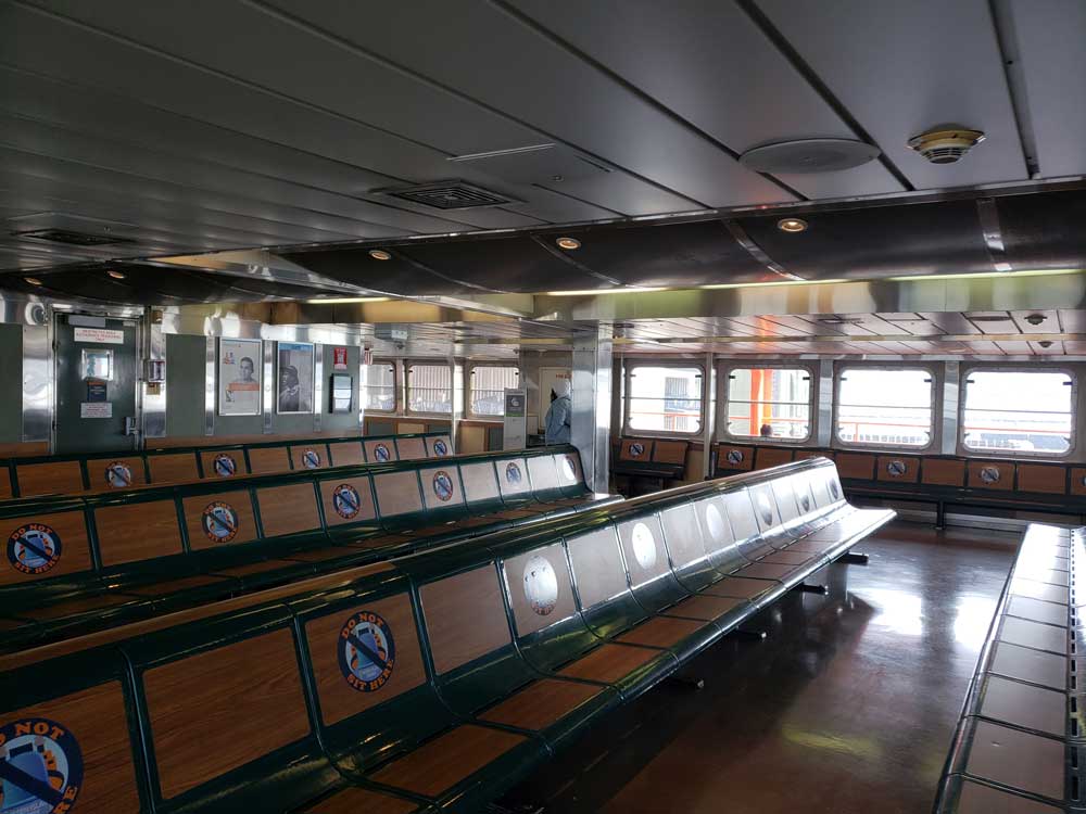 Staten Island Ferry Interior