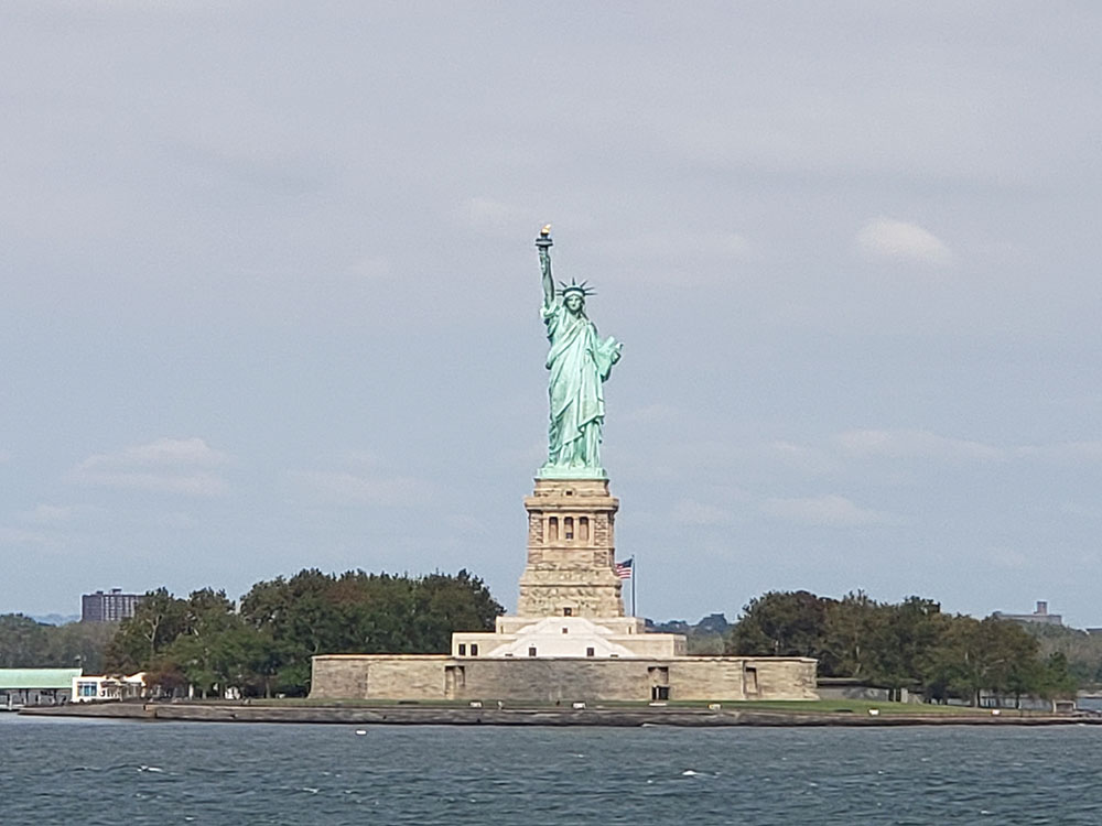Staten Island Ferry Skyline