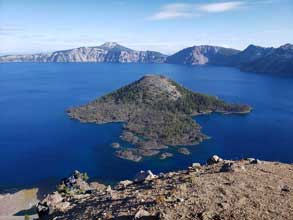Crater Lake Wizard Island