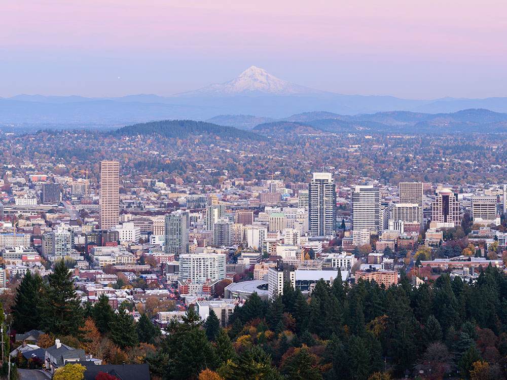 Portland from Pittock Mansion