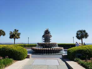 Charleston Pineapple Fountain