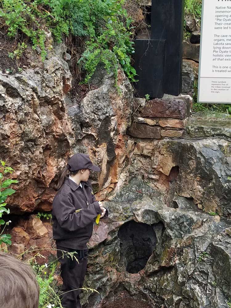 Wind Cave Opening