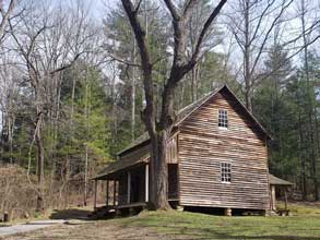 Great Smoky Mountain NP Cades Cove Cabin