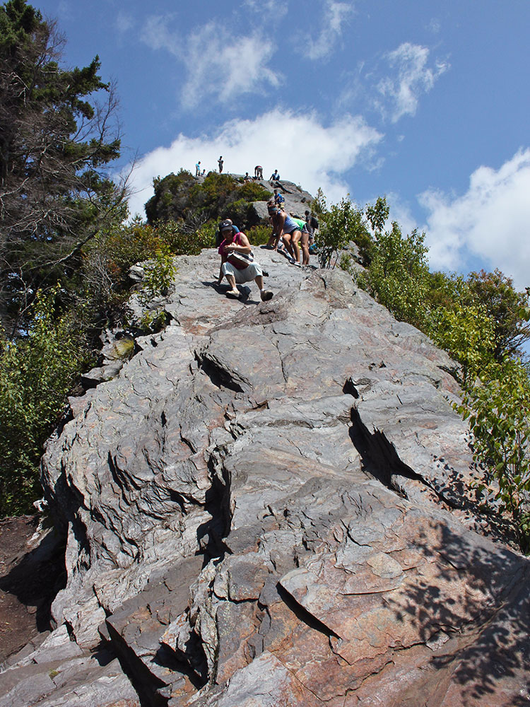 Chimney Tops Trail Ridge